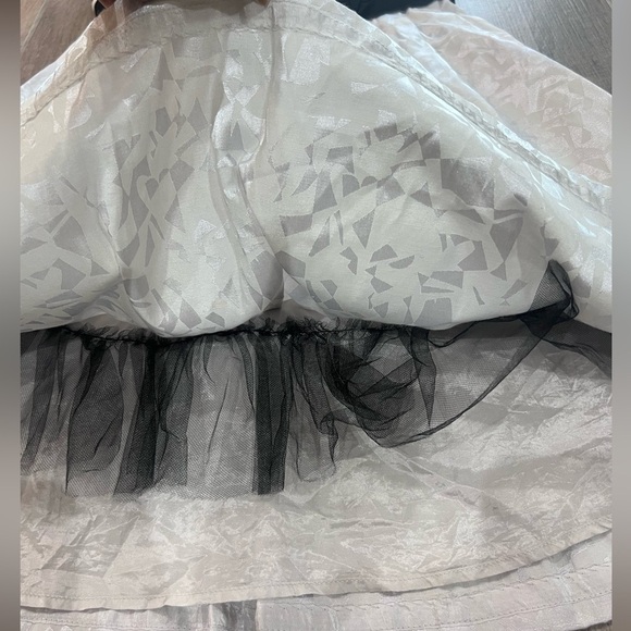 Max And Cleo Black Silver Spaghetti Strap Padded Cocktail Dress Size 12 - Picture 3 of 9